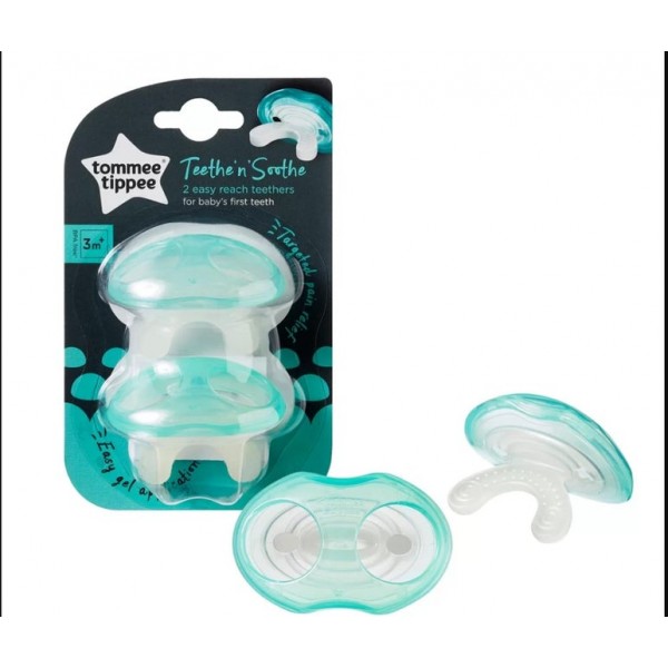 TOMMEE TIPPEE  Гризалка Етап 1, 3м+ (2бр./оп.)